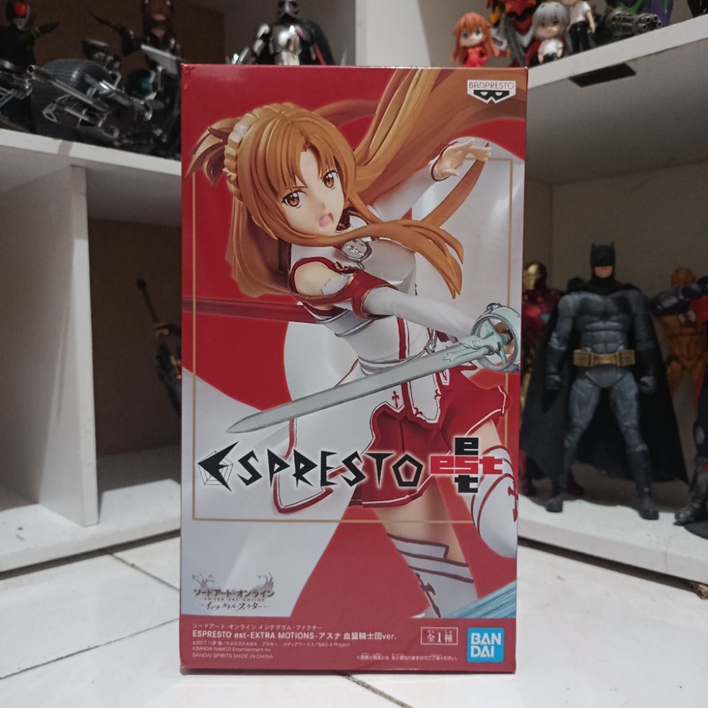 Figur Banpresto Sword Art Online - Espresto Asuna est Extra Motion ver.
