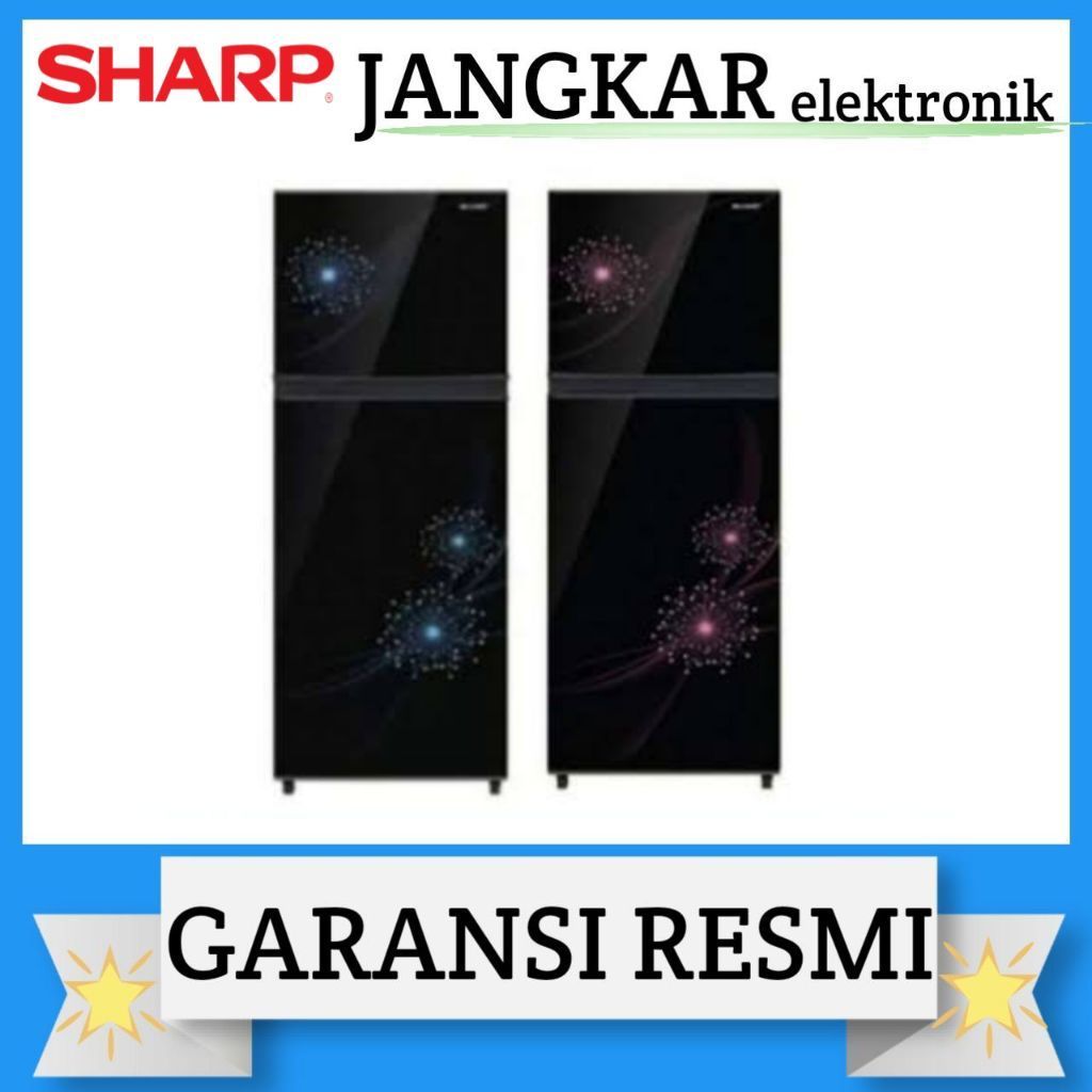 KULKAS SHARP 2PINTU SJ-317MG/SHARP KULKAS 2PINTU SJ-317MG GARANSI RESMI