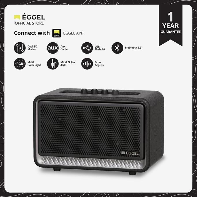 Eggel Home 3 Portable Bluetooth Speaker With Karaoke Function