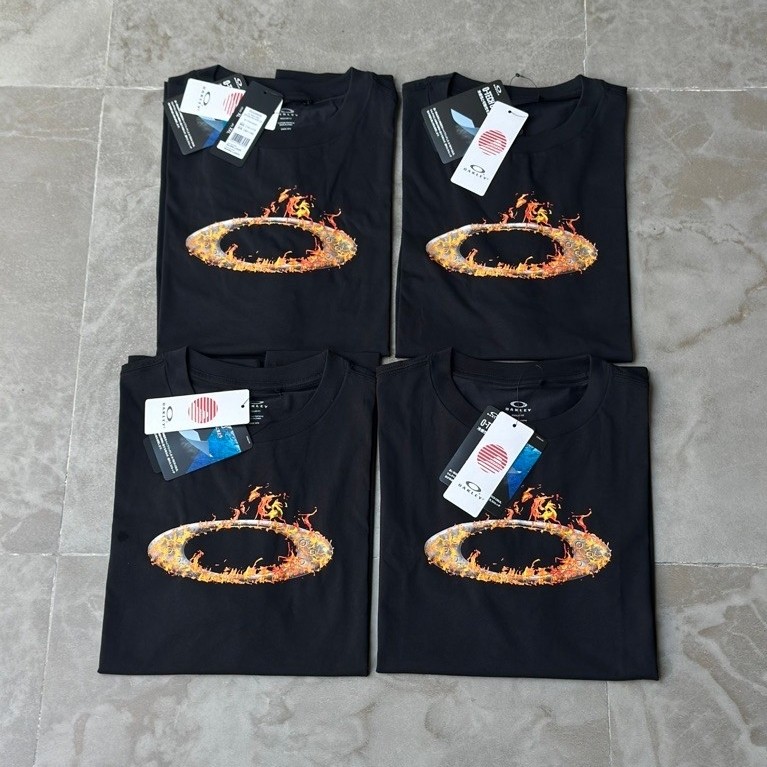 Oakley o-tech cold cotton icon 2.0 tee black