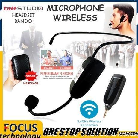 Mic Imam Wireless 1 Bando Wireless Connect Amplifier Toa