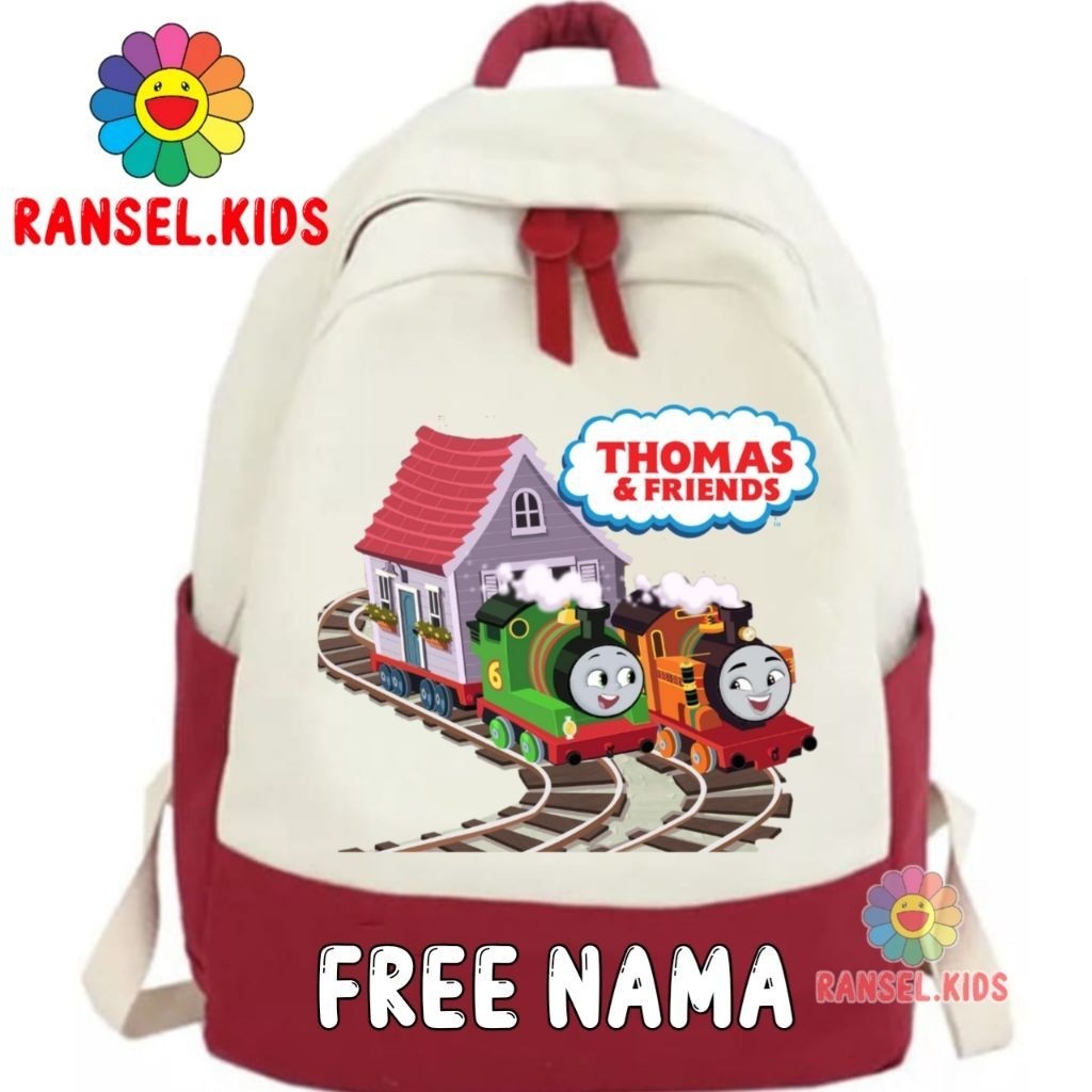 THOMAS AND FRIENDS TAS RANSEL ANAK THOMAS AND FRIENDS TAS ANAK CEWEK COWOK CUSTOM