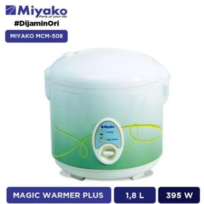 Miyako Rice Cooker MCM - 508 R 1.8 L / Magic Com Miyako 508R 1.8L