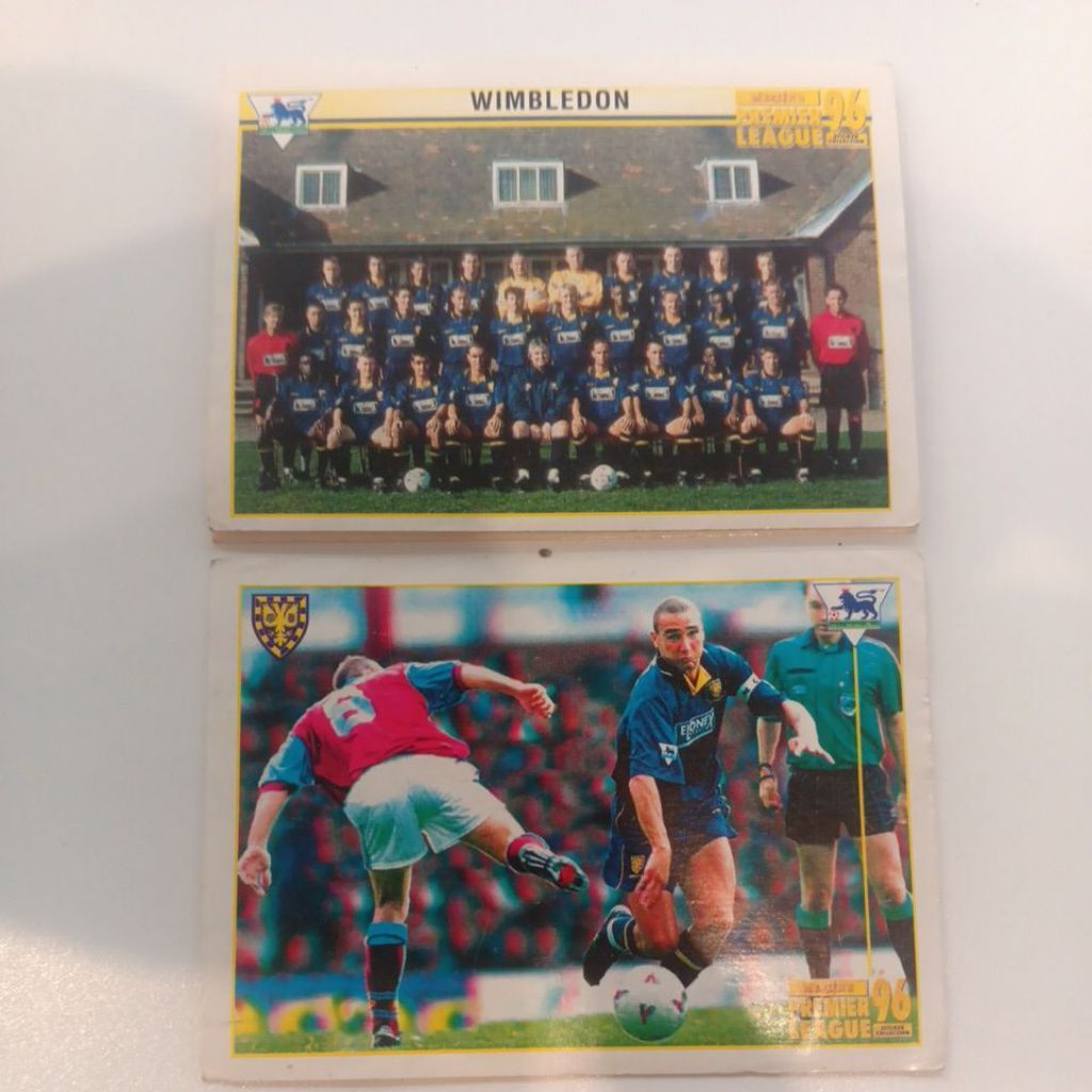 Stiker Bola Merlin EPL 1996 Wimbledon