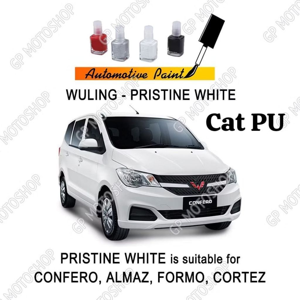 Cat Oles Wuling Pristine White Penghilang Baret Mobil Lecet Putih Solid Almaz Confero Cortez Formo