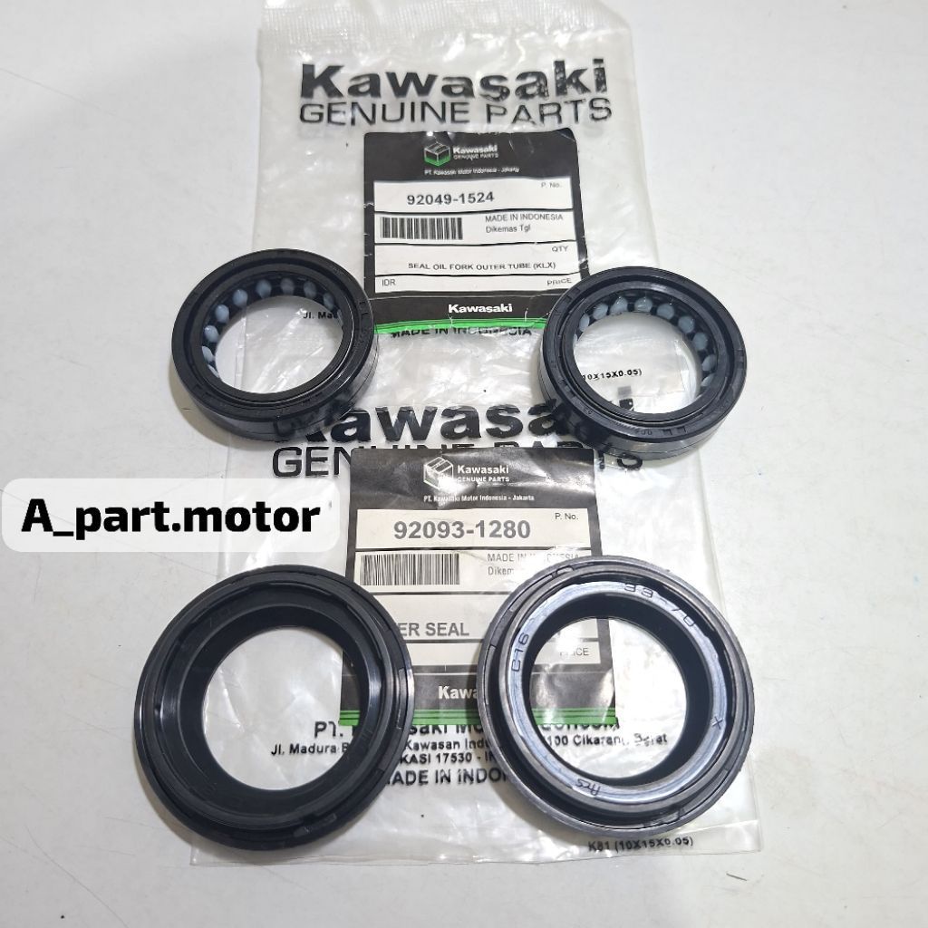SEAL SHOCK 33"46"11 + SEAL TUTUP ABU KLX 150