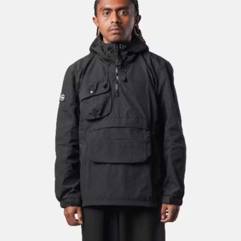 TROUBLEMAKER ANORAK JACKET - ALTAR BLACK - OUTWEAR - OUTDOOR JACKET - CASUAL JACKET