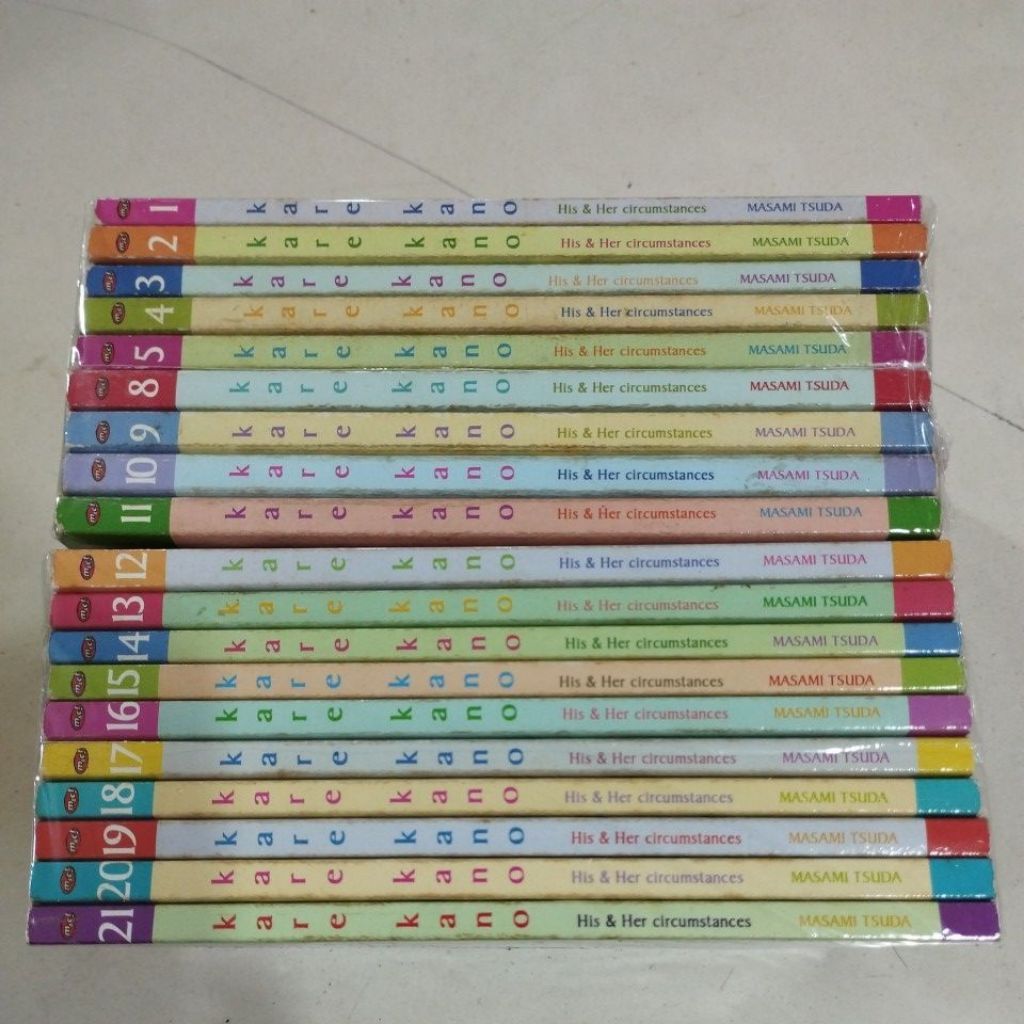 Buku Bekas Original Paket Komik Kare Kano 1-21