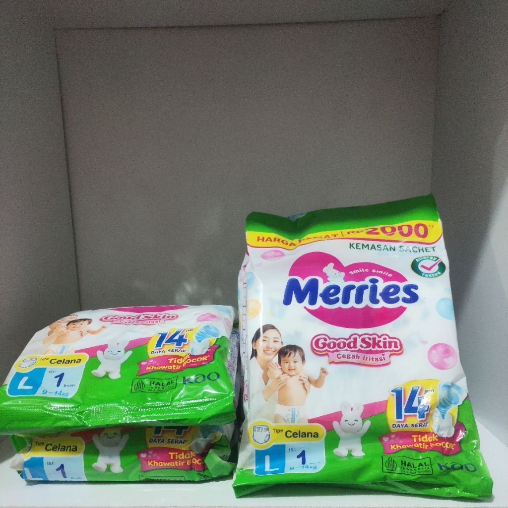 MERRIES L RENCENG ISI 6PCS