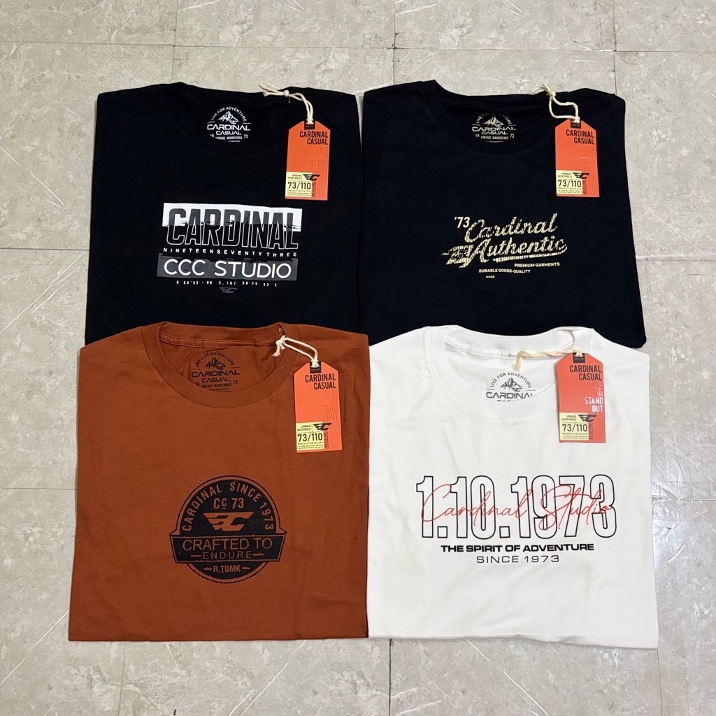 kaos cardinal pria original