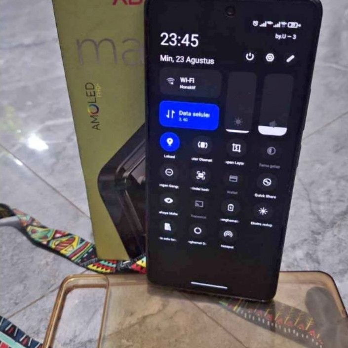 Advan MACHA 5G 8/256 Fullset No minus second