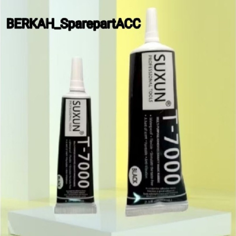 LEM LCD HP Lem Lcd Suxun T7000 15ml Hitam Super Kuat PEREKAT LCD HP grosir murah