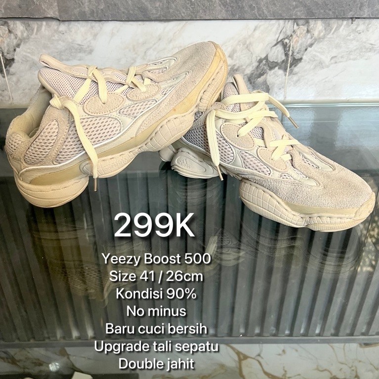 Sepatu Yeezy Boost 500 Size 41