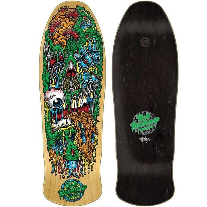 Santa Cruz Roskopp Face Three Reissue Skateboard Deck - 9.933"