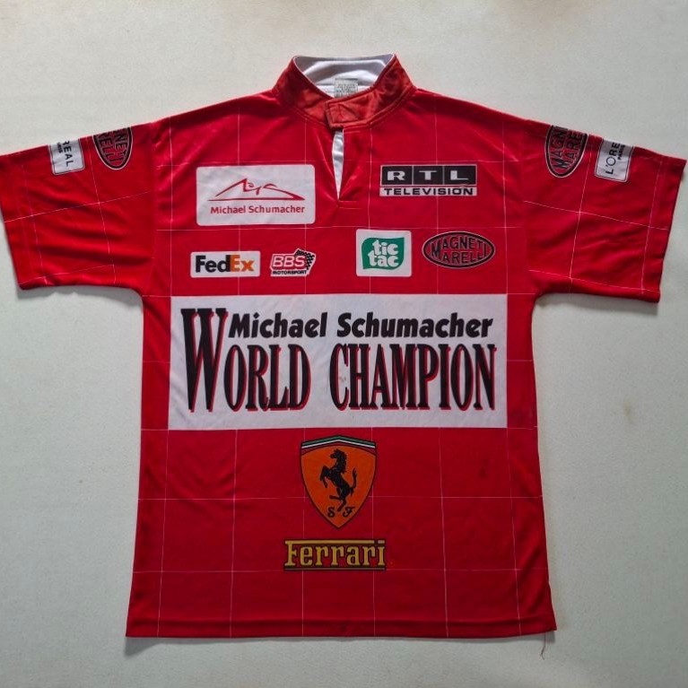 JERSEY VINTAGE FERRARI MICHAEL SCHUMACHER