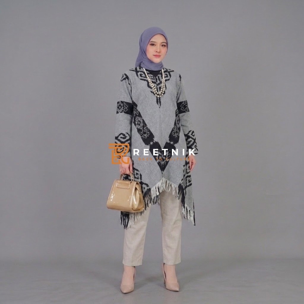 TORAJA TUNIK TENUN ETNIK ATASAN WANITA TUNIK
