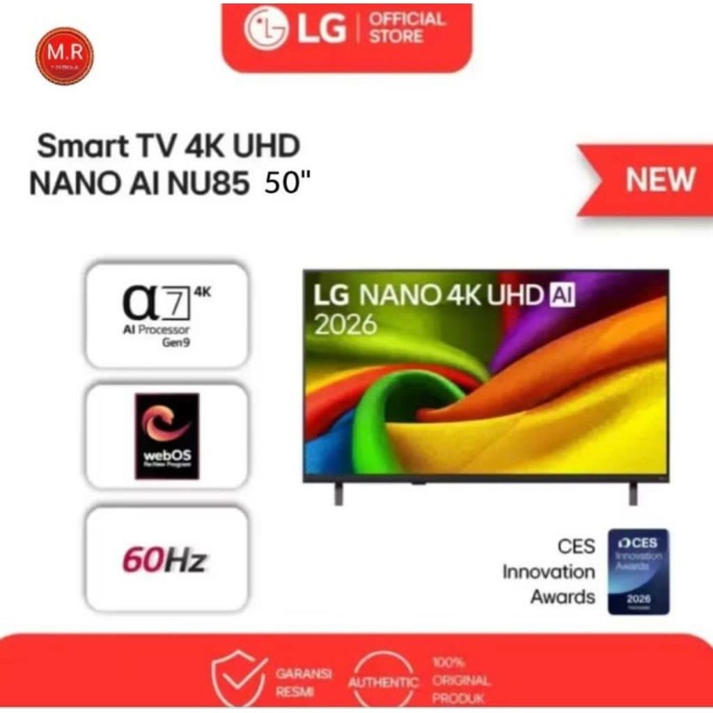 TV LG 50INCH SMART LG NANO 4K 50NU850 TV LG 50INCH NANO