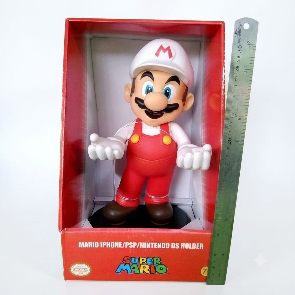 Stand Phone Figures Super Mario Fire Version Holder HP DS PSP