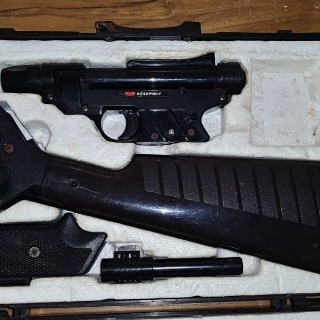 Pistol Plastik Khc G-5 Assembly Mainan Anak