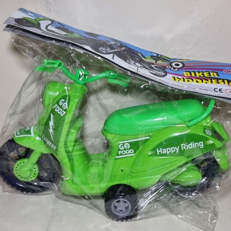 MAINAN ANAK COWOK MINI VESPA SCOOPY PULLBACK DORONG