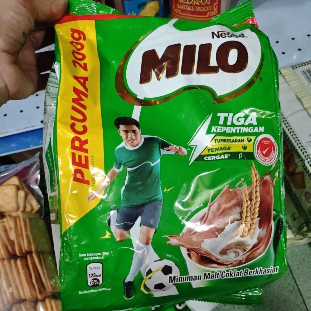 New milo refill 1.8kg + 200 gram