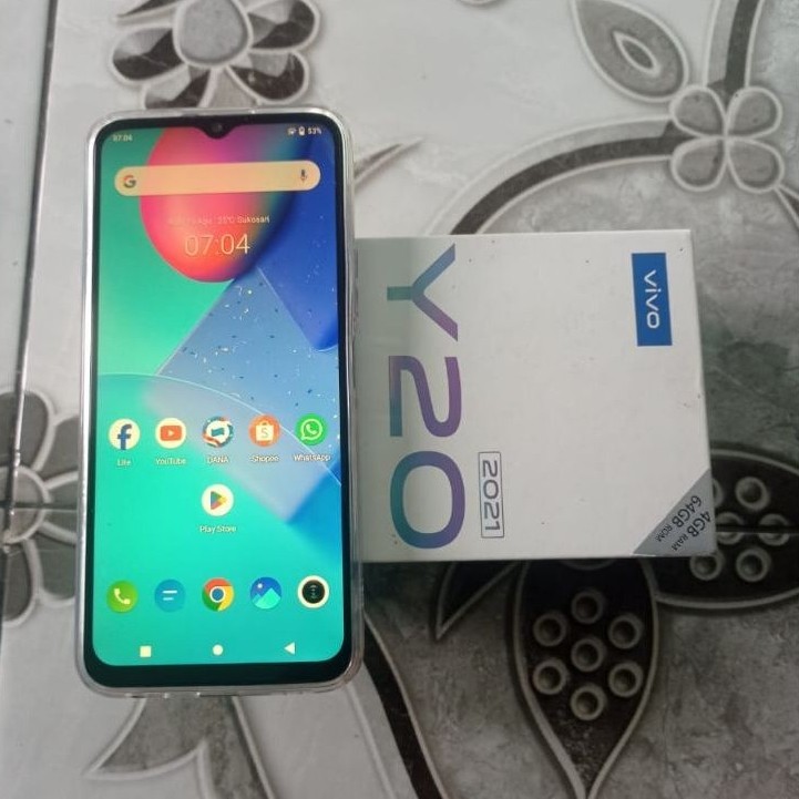 Vivo Y20 2021 ram 4/64