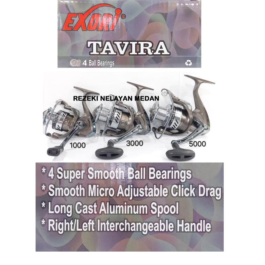Reel EXORI Tavira 1000 / 3000 / 5000 | Reel Murah Berkualitas EXORI - 1000