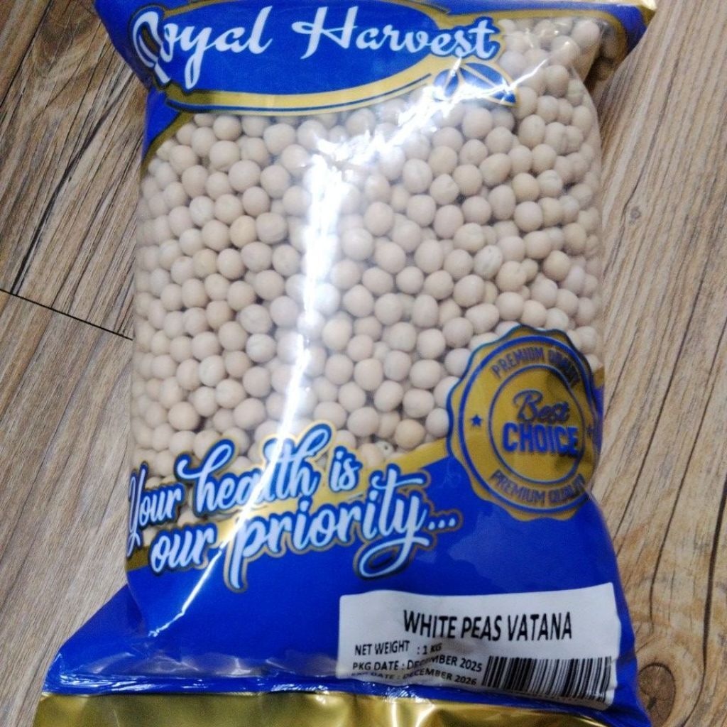 royal harvest white peas vatana