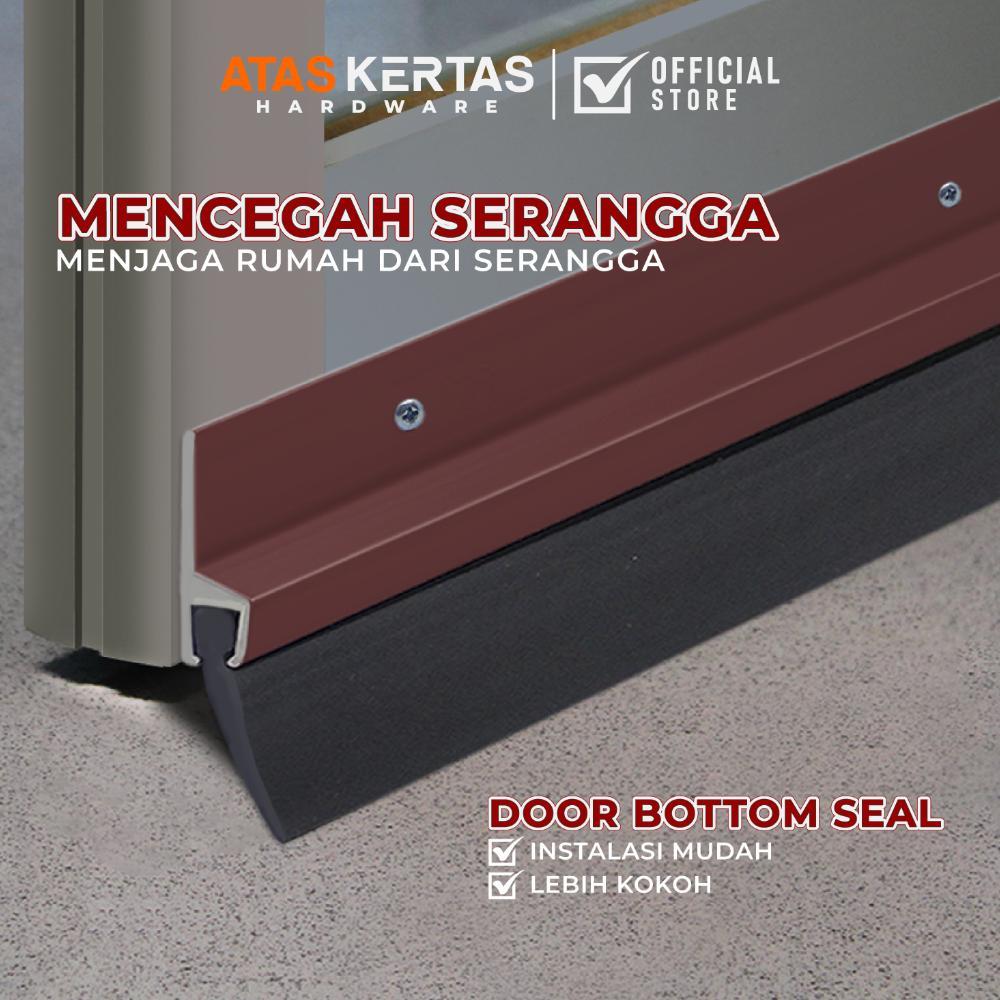 Aluminium Door Seal Karet - Penutup Celah Pintu Bawah Diskon