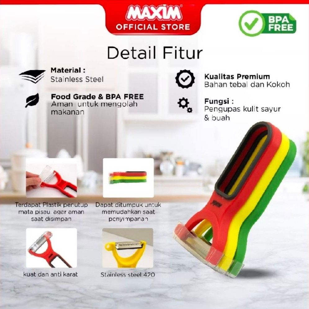 Peeler Maxim isi 3