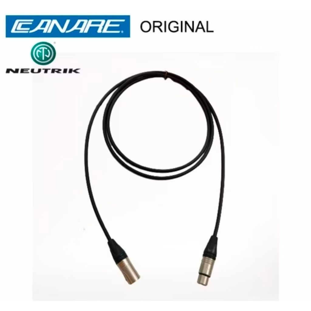 Kabel CANARE Jack NEUTRIK XLR Male to XLR Female