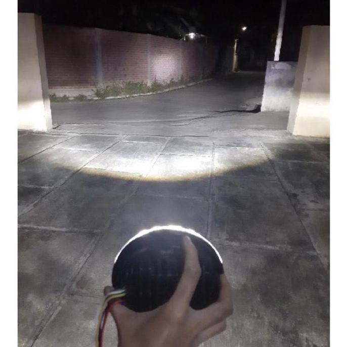 Lampu Projector 7 Inch & 5 75 Inc Dymaker Ori Dot Sae 16 Original Ori Dus Hitam Vixion Old Biru Cb G