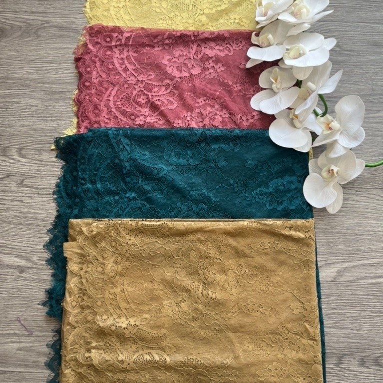 Rosie Lace Kain Semi Prancis Kain Kebaya Kain Brokat Kain Santily