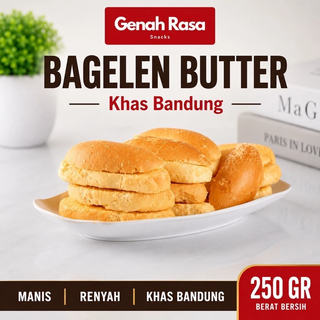 Bagelen Butter Mentega 250 g