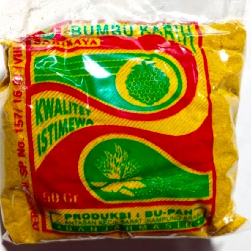 Bumbu Karih Bubuk Sarikaya 50gr Membantu Masak Rasa Karih Herbal Instan