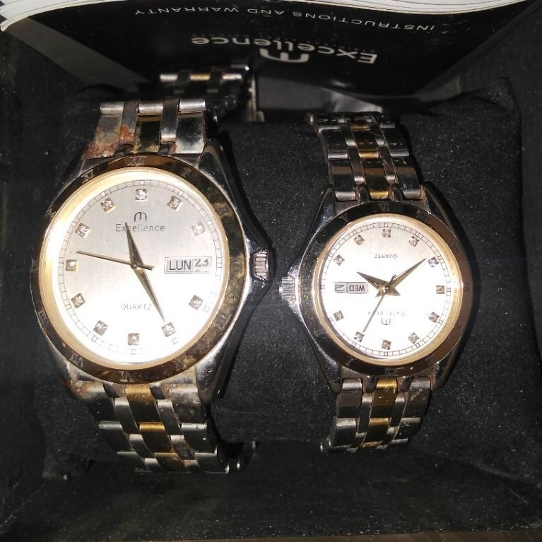 JAM TANGAN COUPLE EXCELLENCE ( SECOND )