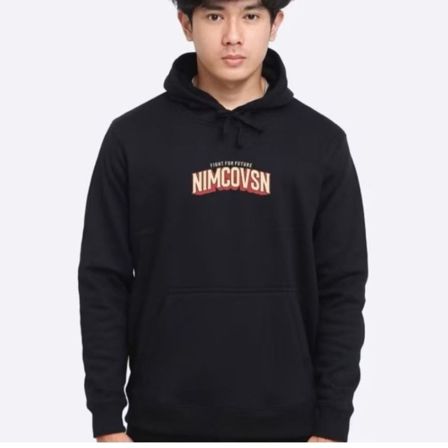 NIMCO Sweater Hoodie Black Fight Future Distro