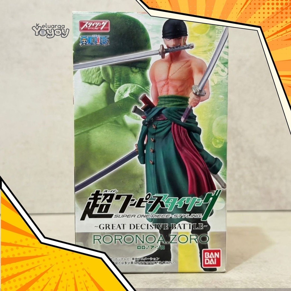 Super One piece Styling Great Decisive Battle Roronoa Zoro