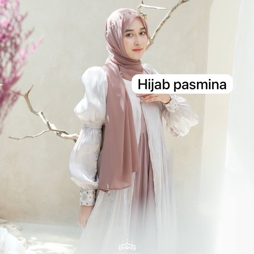 Kazami Ready‼️ Pashmina Ceruty Original By Kazami Store Hijab Premium Kazamistore