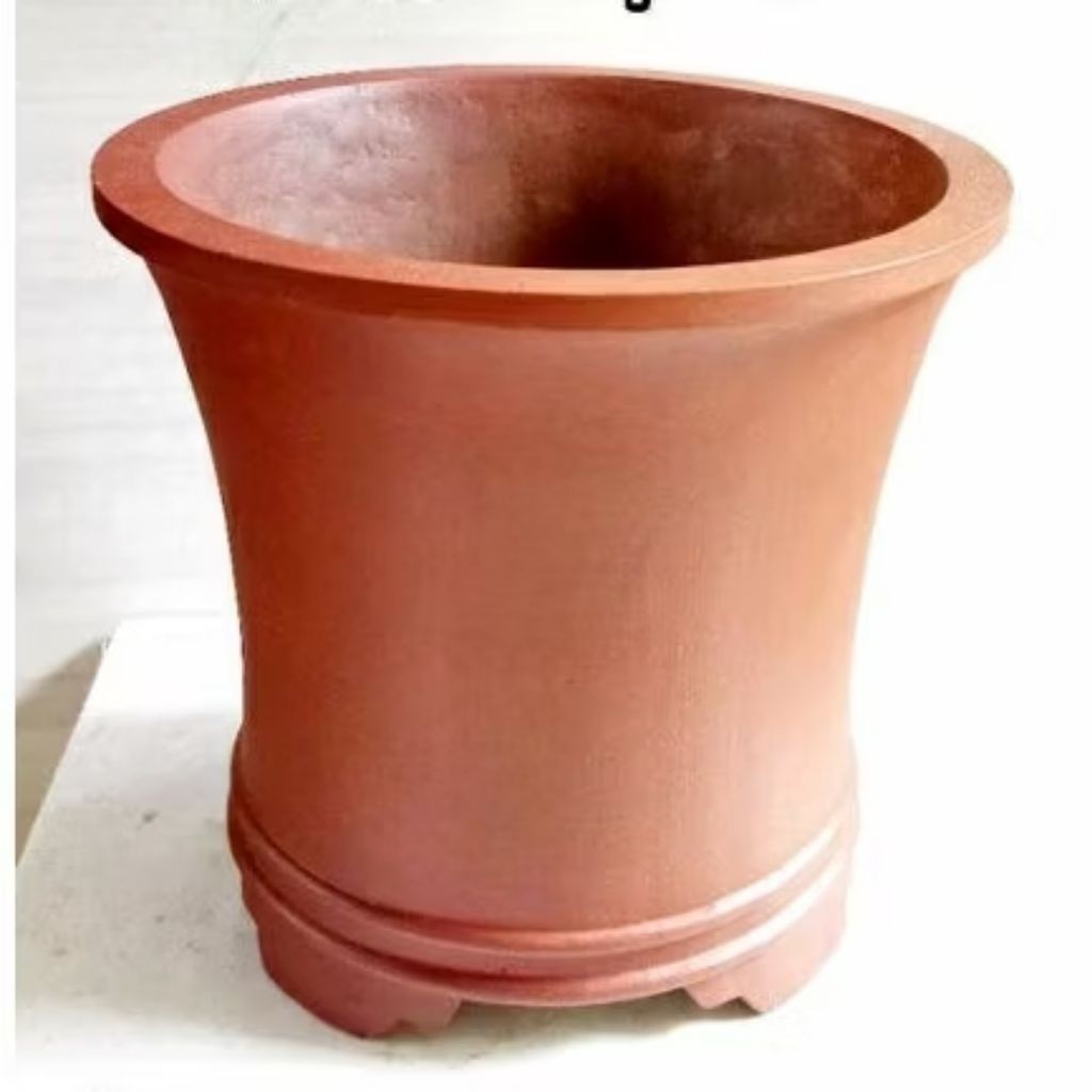 Cetakan Pot Bonsai Cascade bulat material resin