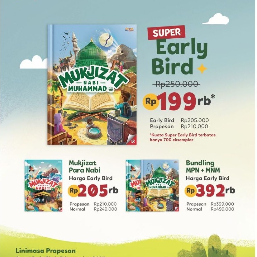Bundling Mukjizat Nabi Muhammad & Mukjizat Para Nabi