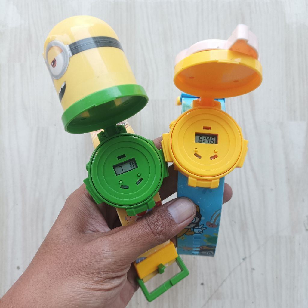 Paket Original HokBen Minions Kid Watch Jam Tangan Anak
