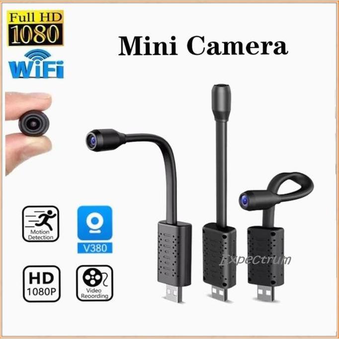 Smart Mini Camera V380 Wifi USB IP Camera - Spy USB Camera Flexible