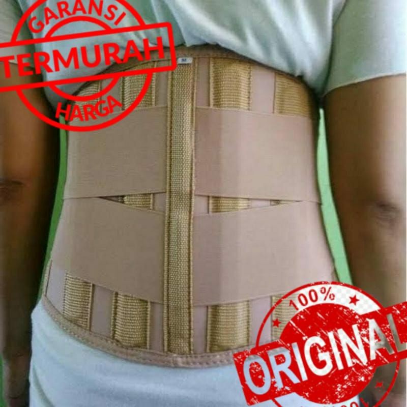 KORSET LUMBAL ANTI NYERI PENYANGGA TULANG BELAKANG/KORSET ORTOPEDI/KORSET MERK PERKASA/ Korset lso f