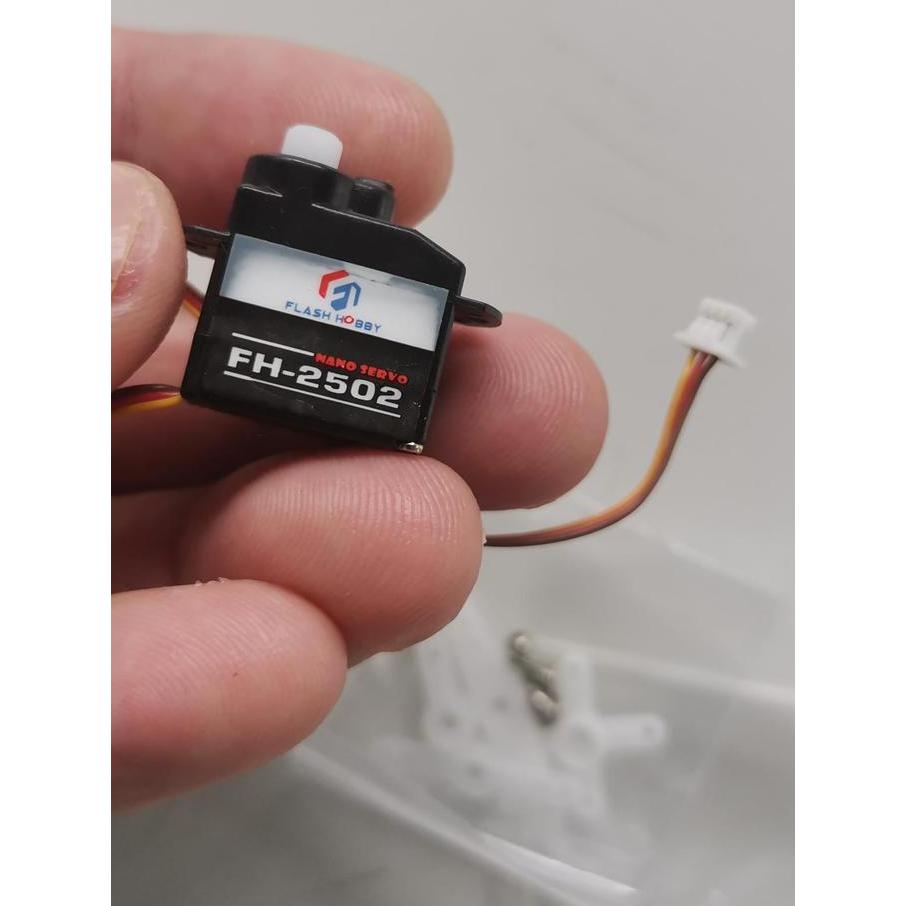ORIGINAL GOTECK GS-2502 NANO SERVO 2G PESAWAT INDOOR WAYANG AIRPLANE 4D1N