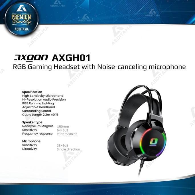 Axgon AXGH01 RGB Gaming Headset with Noise-canceling microphone