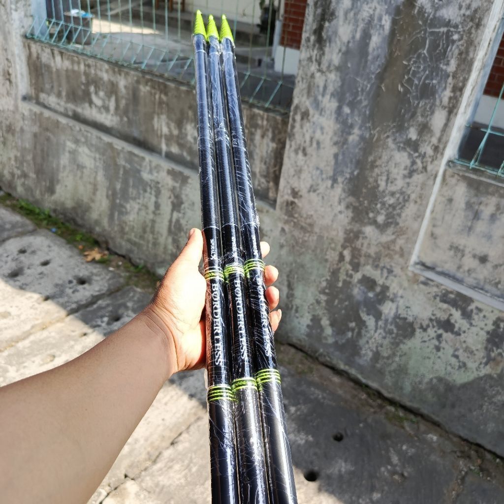 Joran tegek GLA Shimano borderless custom kolong panjang 450