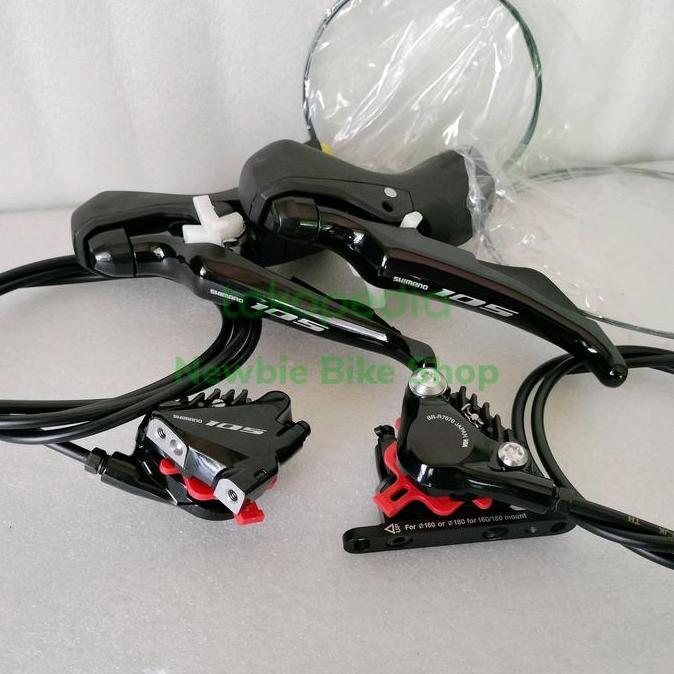 Brifter shimano 105 ST R7020 Hydraulic Disc L/R & Brake Caliper Set