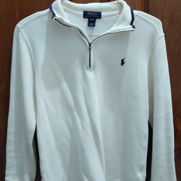 Polo Ralph Lauren Sweater Cotton Halfzip | Preloved