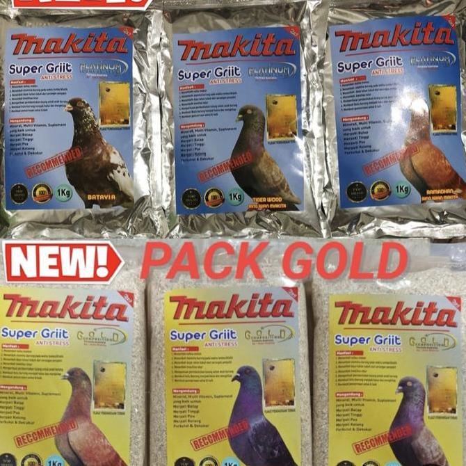 GRIT MAKITA MERPATI SUPER GRIIT PAKAN ASIANAN BURUNG MERPATI VETAFARM